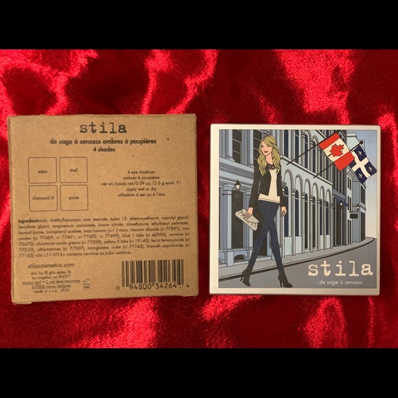 STILA Eye Shadow - 4 Shades (Used once) - Picture 1 of 4